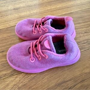 Pink Allbirds Sneakers, toddler size 9